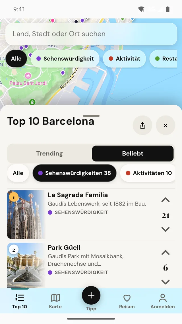 Fernia: Top 10 Barcelona